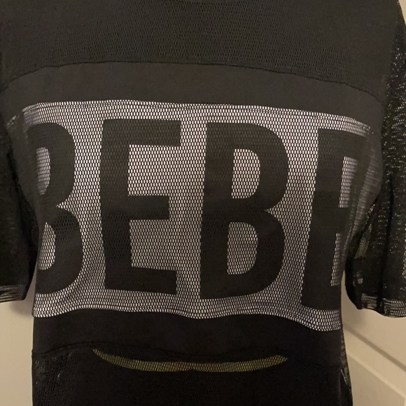 BEBE Sport mesh shirt Size M - Picture 5 of 9